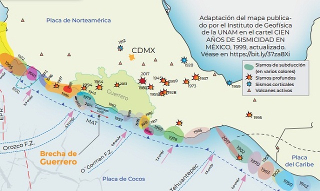 fuerte sismo sacudió México