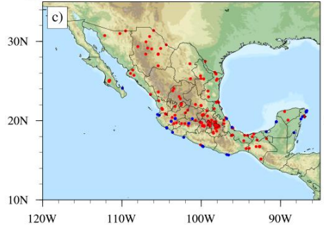 Los tornados en México